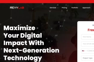 revvlab.com homepage