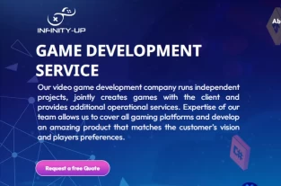 infinityup.org homepage