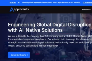appinventiv.com homepage