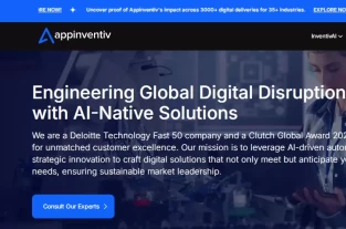 appinventiv.com homepage