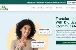 icommunetech.com homepage