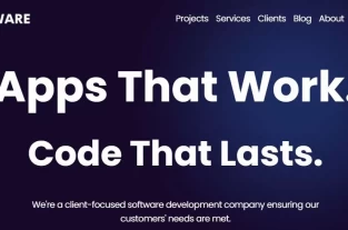 tmz-software.com homepage