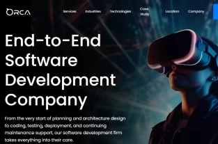 softwareorca.com homepage