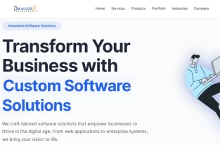 devionx.com homepage