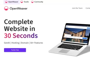 openweaver.com homepage