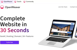 openweaver.com homepage