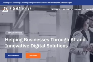 sigmasolve.com homeage