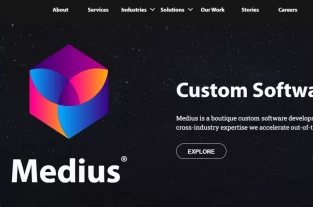 Medius homepage