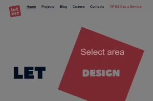 letme-agency.com homepage