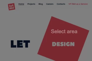 letme-agency.com homepage