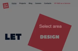 letme-agency.com homepage