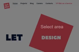 letme-agency.com homepage