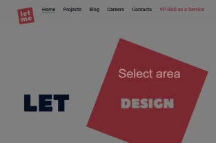 letme-agency.com homepage