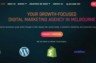 melbournewebdigital.com.au homepage