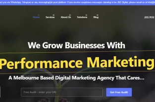 jbedigital.com.au homepage