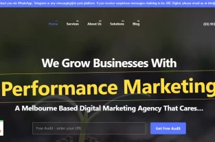 jbedigital.com.au homepage