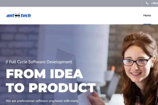 theanttech.com homepage