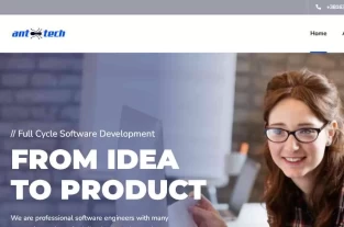 theanttech.com homepage